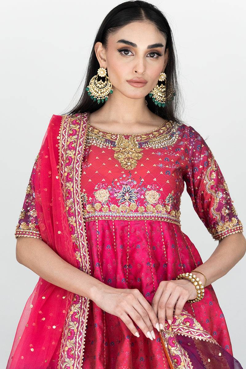 Mina Hassan | Formal Dholki Collection | Mehru by Maria Faisal - Registered Vendor of : Mina Hassan - type : Ladies Clothes - 100% original wedding dresses