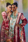 Sana Safinaz | Winter Shawl 24 | Velvet V241-006-3CP - Ladies Clothes - Maria Faisal