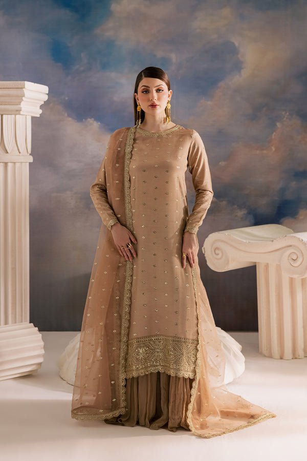 Vanya | Golden Hour | FF-68 - Formal Wear - available at Maria Faisal in UK and USA