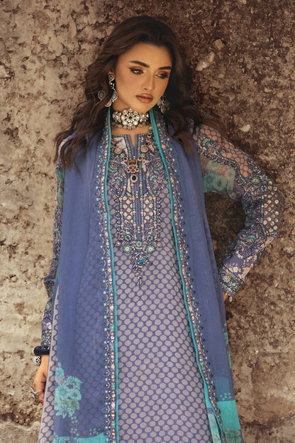 Charizma | Vasl Chiffon Collection | VSL25-07 by Maria Faisal - Registered Vendor of : Charizma - type : Ladies Clothes - 100% original wedding dresses