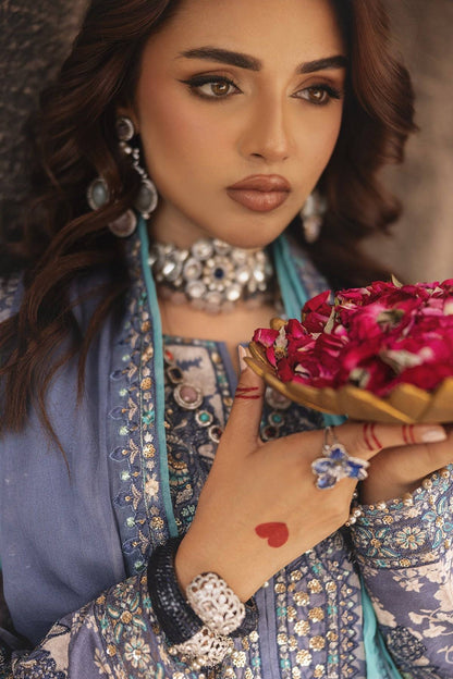 Charizma | Vasl Chiffon Collection | VSL25-07 by Maria Faisal - Registered Vendor of : Charizma - type : Ladies Clothes - 100% original wedding dresses