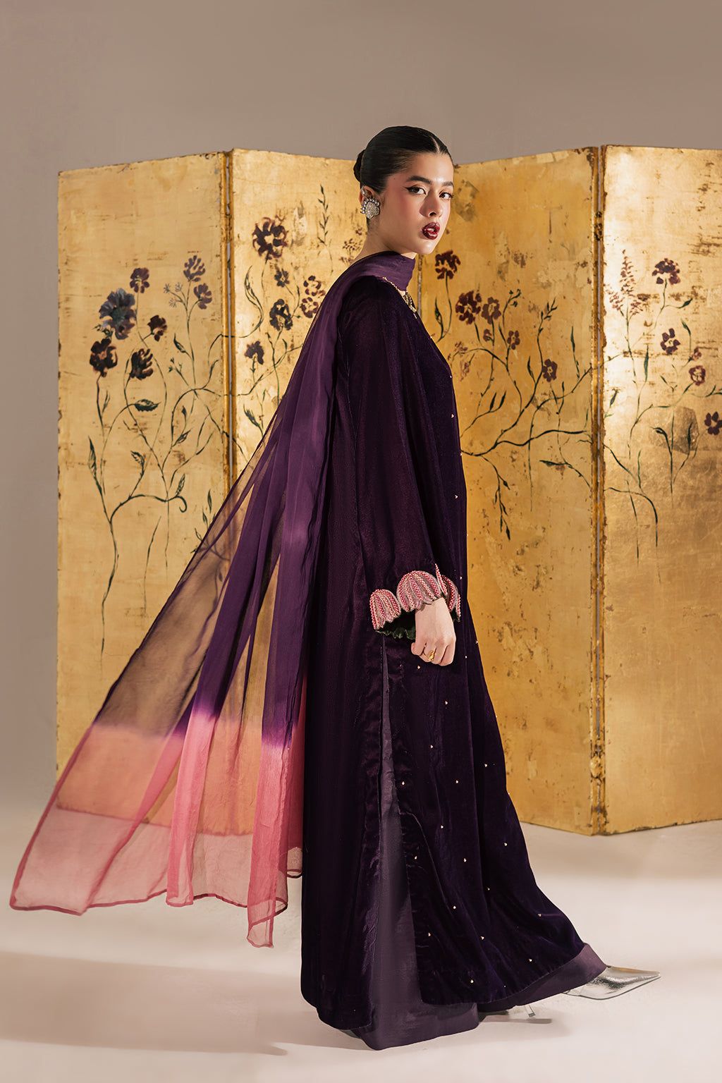 vanya purple dress Vanya Purple