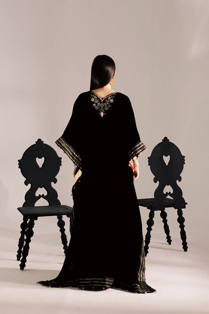 Vanya | Velvet Muse | KV-60 - Formal Dress - available at Maria Faisal in UK and USA.