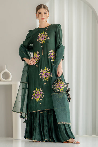Ego | Diva Premium | EMERALD 3 PIECE - Luxury - Maria Faisal