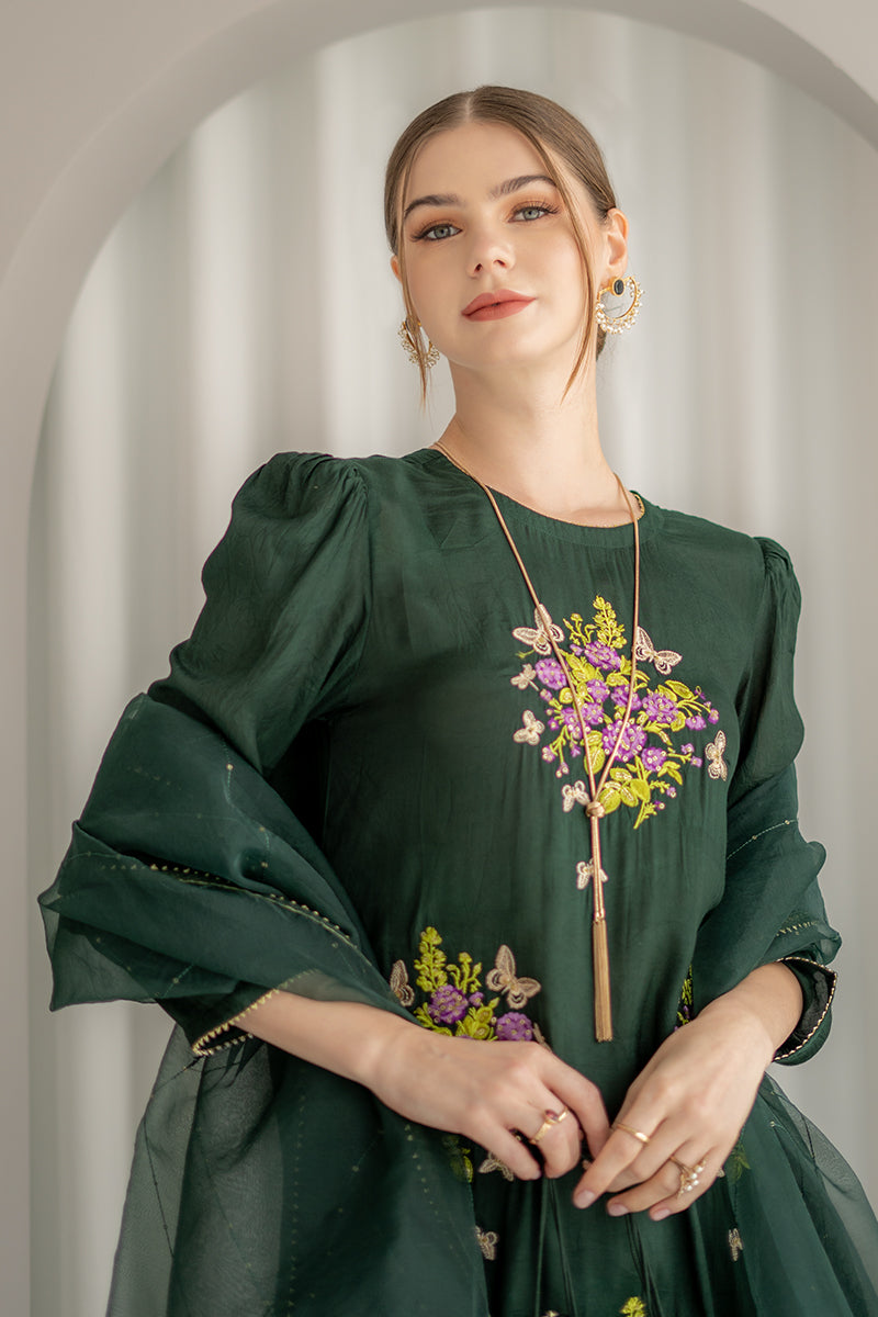 Ego | Diva Premium | EMERALD 3 PIECE - Luxury - Maria Faisal