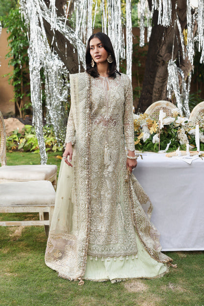 Afrozeh | Dastangoi 25 | Soulhour - Wedding Dress - available at Maria Faisal in UK and USA.
