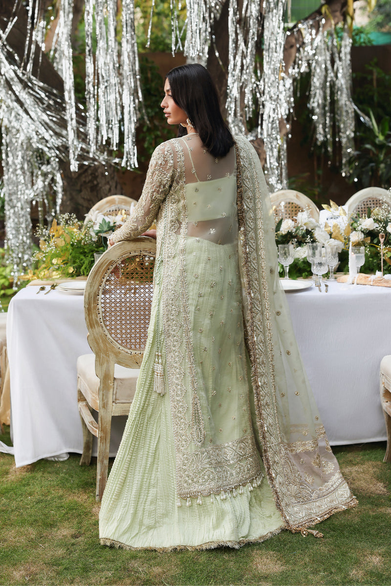 Afrozeh | Dastangoi 25 | Soulhour - Wedding Dress - available at Maria Faisal in UK and USA.