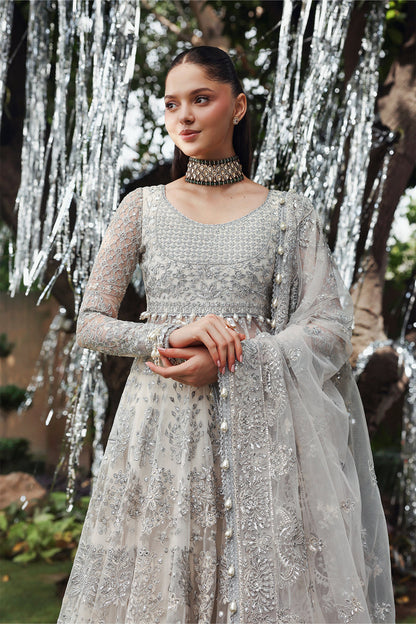 Afrozeh | Dastangoi 25 | Twilune - Wedding Dress - available at Maria Faisal in UK and USA.