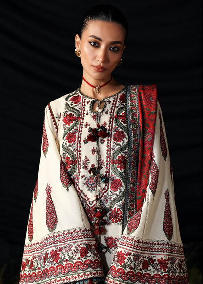 Hussain Rehar | Khaddar 25 | Gulban - Casual Dress - available at Maria Faisal in UK and USA.