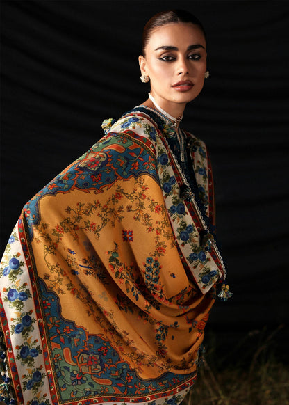 Hussain Rehar | Khaddar 25 | Chashm-e-Bahr - Casual Dress - available at Maria Faisal in UK and USA.