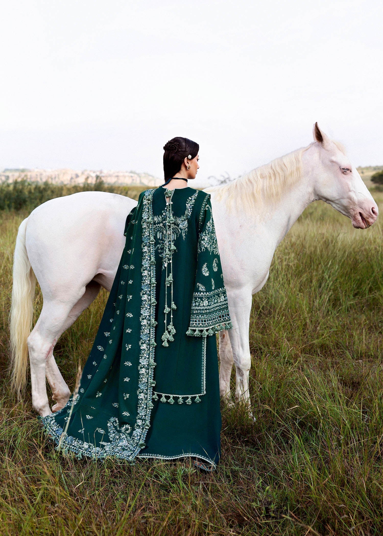 Hussain Rehar | Khaddar 25 | Johar - Casual Dress - available at Maria Faisal in UK and USA.