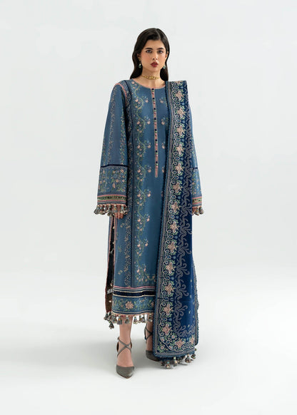 Hussain Rehar | Khaddar 25 | Saya - Casual Dress - available at Maria Faisal in UK and USA.