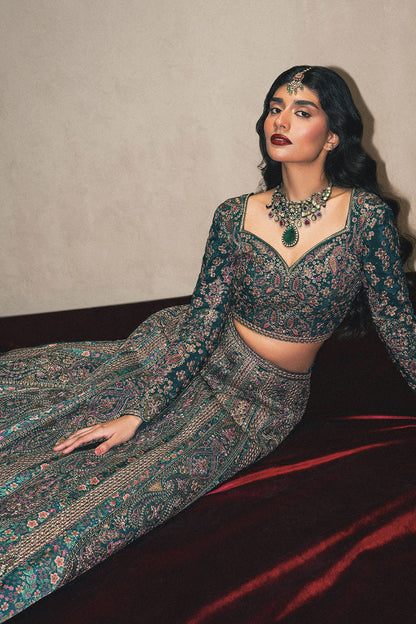 Ayzel | Qurbat Silk Festive 26 | Tassavur - Formal Dress - available at Maria Faisal in UK and USA.