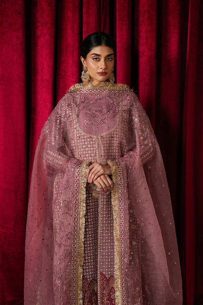 Ayzel | Qurbat Silk Festive 26 | Humnishin - Formal Dress - available at Maria Faisal in UK and USA.