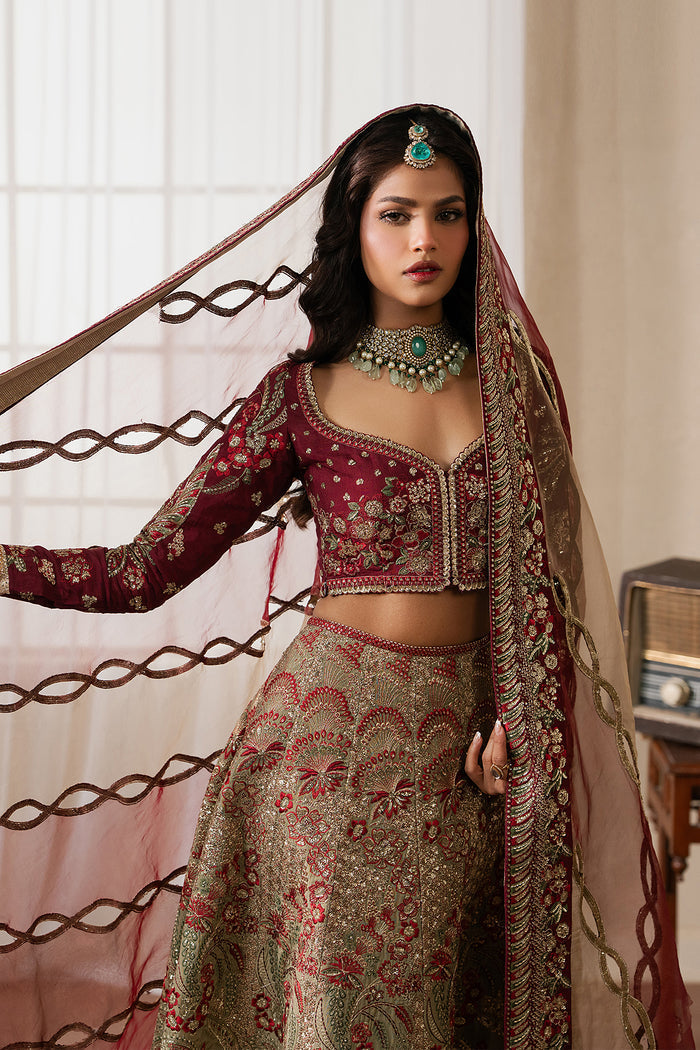 Ayzel | Qurbat Silk Festive 26 | Mulaaqaat - Formal Dress - available at Maria Faisal in UK and USA.