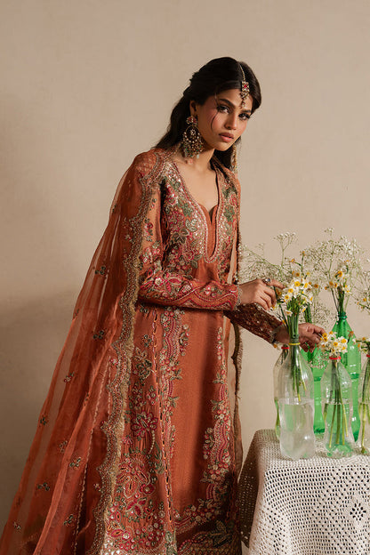 Ayzel | Qurbat Silk Festive 26 | Sahaara - Formal Dress - available at Maria Faisal in UK and USA.