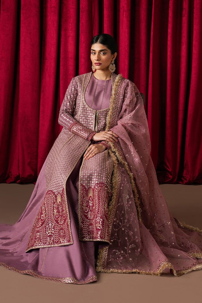Ayzel | Qurbat Silk Festive 26 | Humnishin - Formal Dress - available at Maria Faisal in UK and USA.