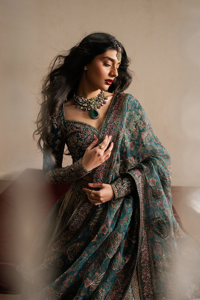 Ayzel | Qurbat Silk Festive 26 | Tassavur - Formal Dress - available at Maria Faisal in UK and USA.