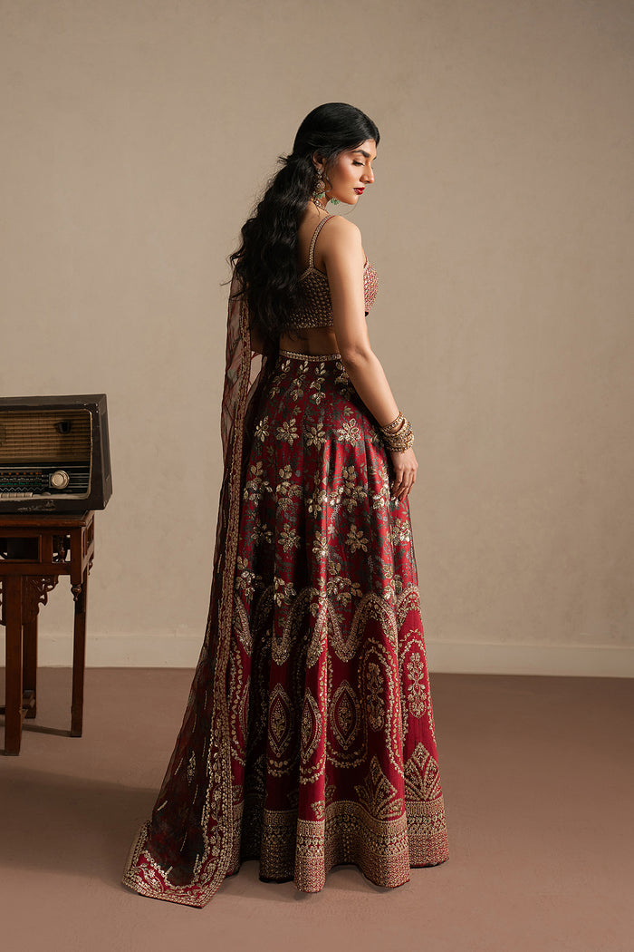 Ayzel | Qurbat Silk Festive 26 | Taaruf - Formal Dress - available at Maria Faisal in UK and USA.