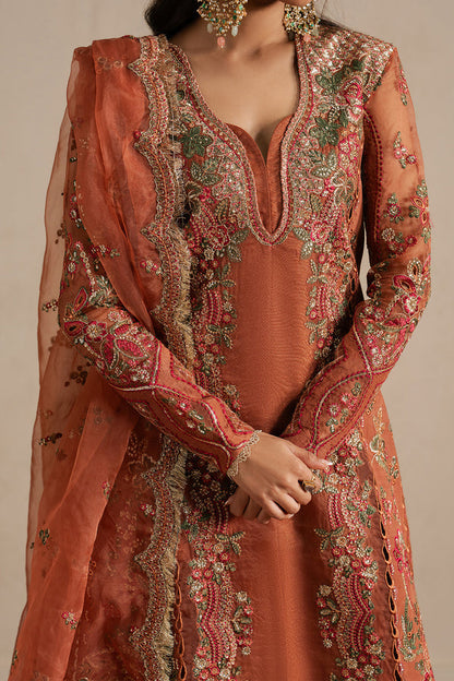 Ayzel | Qurbat Silk Festive 26 | Sahaara - Formal Dress - available at Maria Faisal in UK and USA.