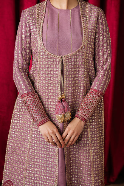 Ayzel | Qurbat Silk Festive 26 | Humnishin - Formal Dress - available at Maria Faisal in UK and USA.