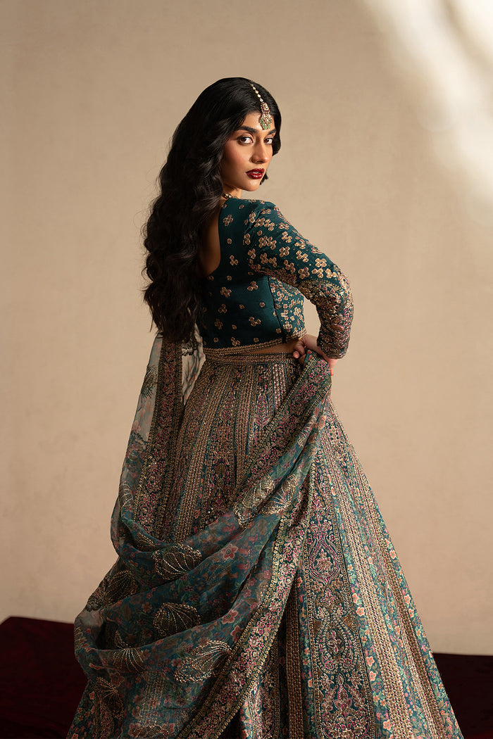 Ayzel | Qurbat Silk Festive 26 | Tassavur - Formal Dress - available at Maria Faisal in UK and USA.