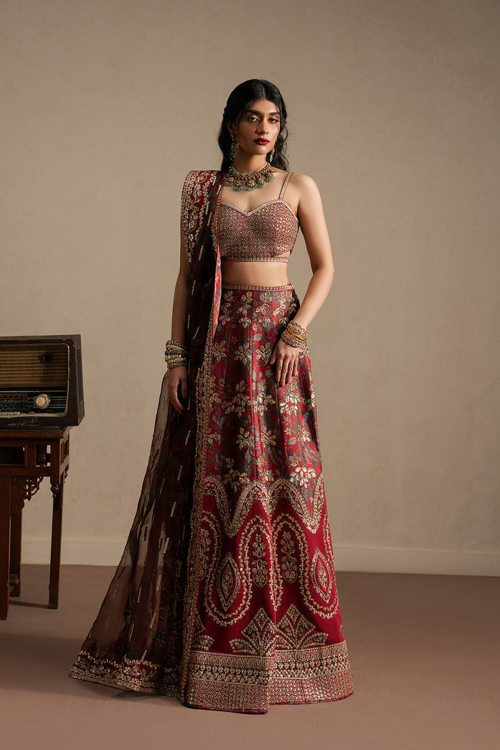 Ayzel | Qurbat Silk Festive 26 | Taaruf - Formal Dress - available at Maria Faisal in UK and USA.