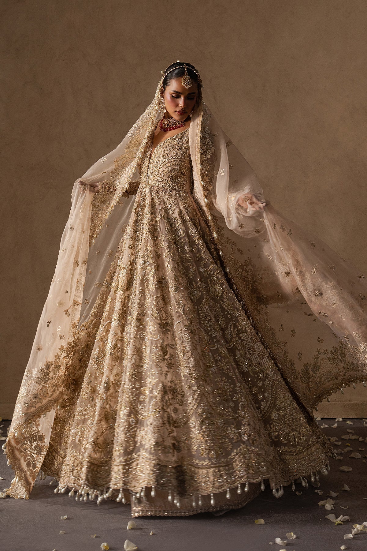 Afrozeh | The Brides 26 | Catarine - Brides Dress - available at Maria Faisal in UK and USA.