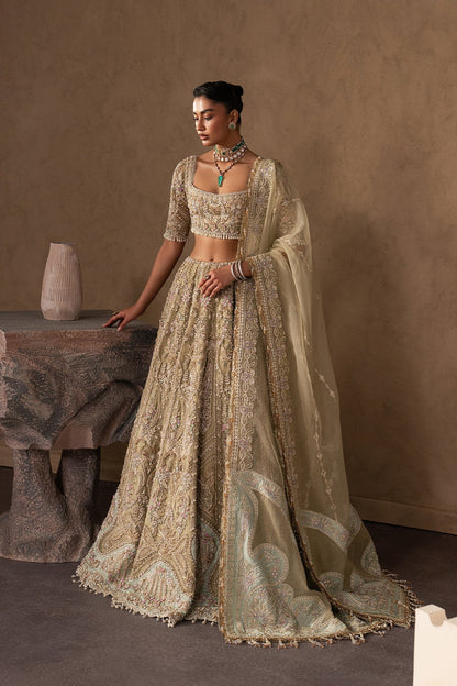 Afrozeh | The Brides 26 | Evline - Brides Dress - available at Maria Faisal in UK and USA.