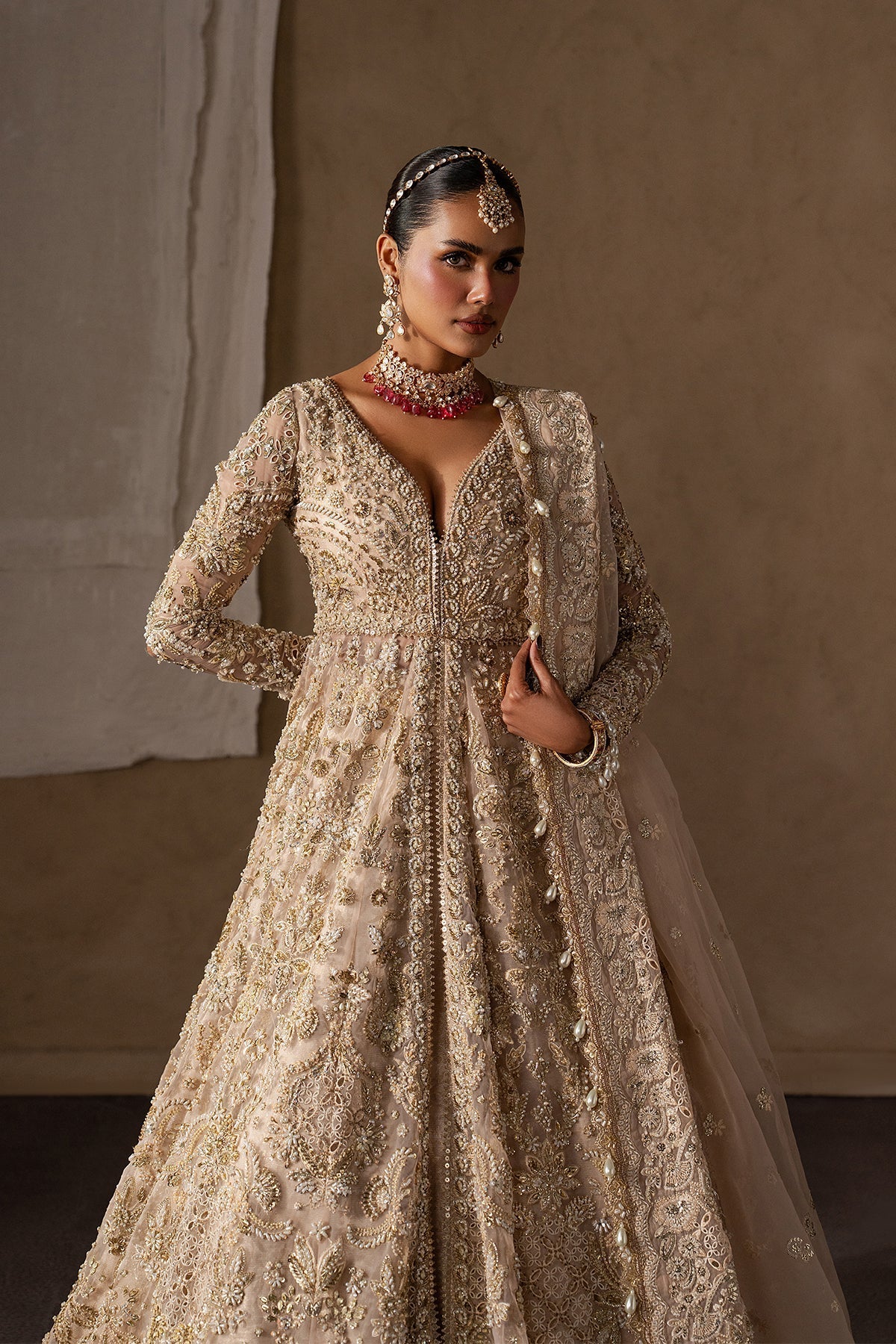 Afrozeh | The Brides 26 | Catarine - Brides Dress - available at Maria Faisal in UK and USA.