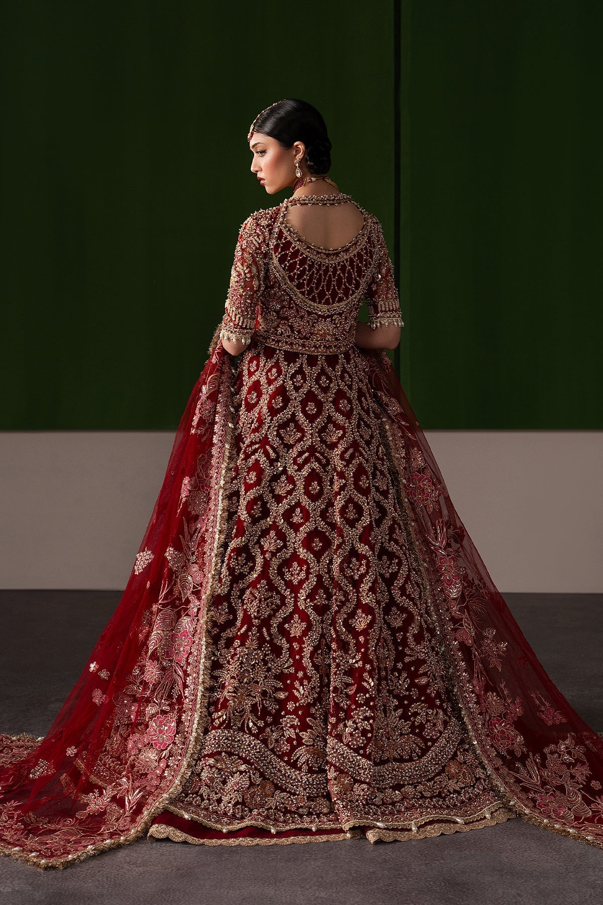 Afrozeh | The Brides 26 | Rosaline - Brides Dress - available at Maria Faisal in UK and USA.