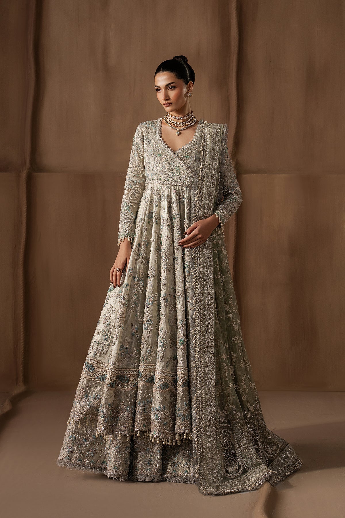 Afrozeh | The Brides 26 | Beactrice - Brides Dress - available at Maria Faisal in UK and USA.