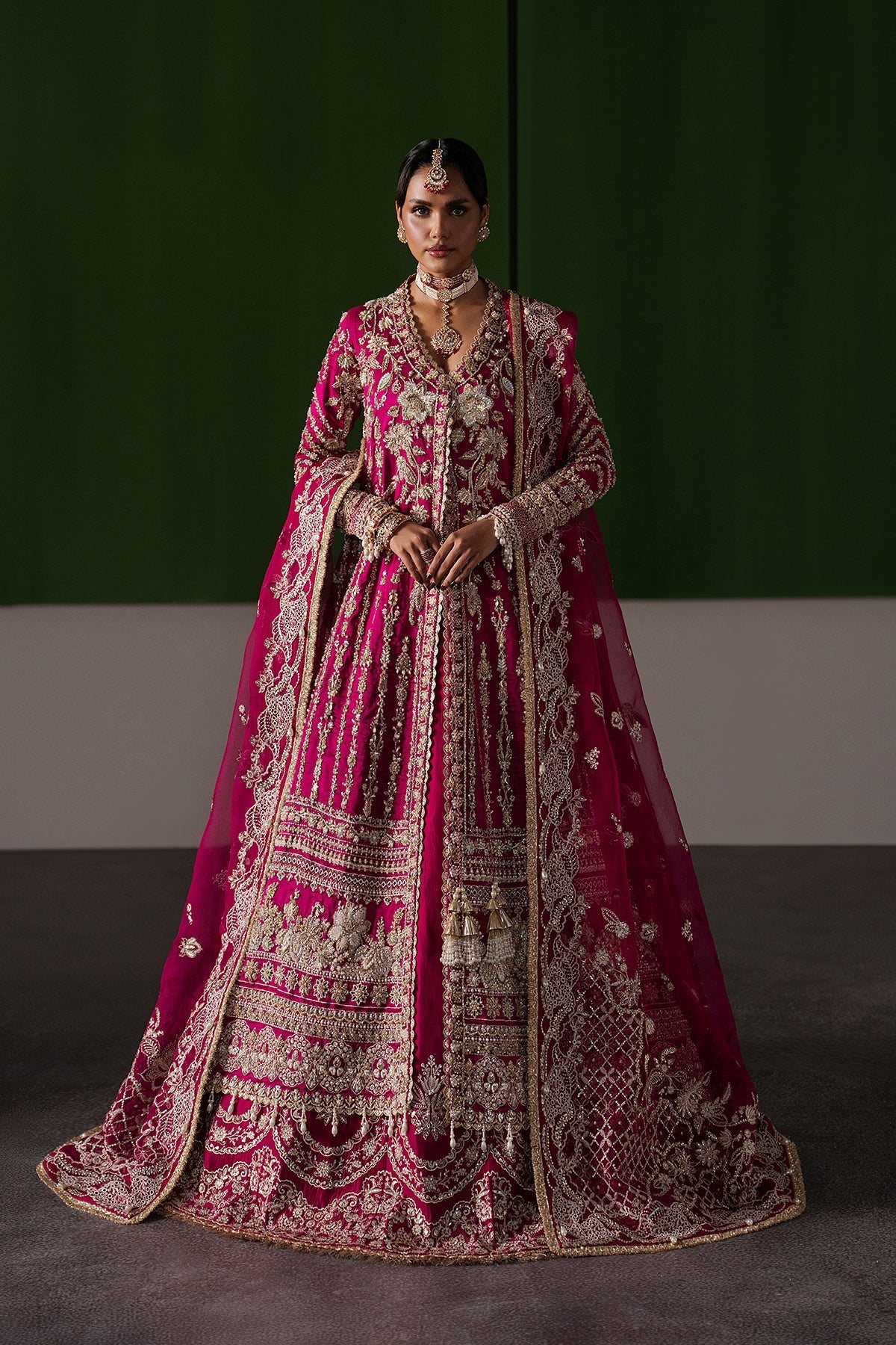 Afrozeh | The Brides 26 | Ophelia - Bridal Dress - available at Maria Faisal in UK and USA.