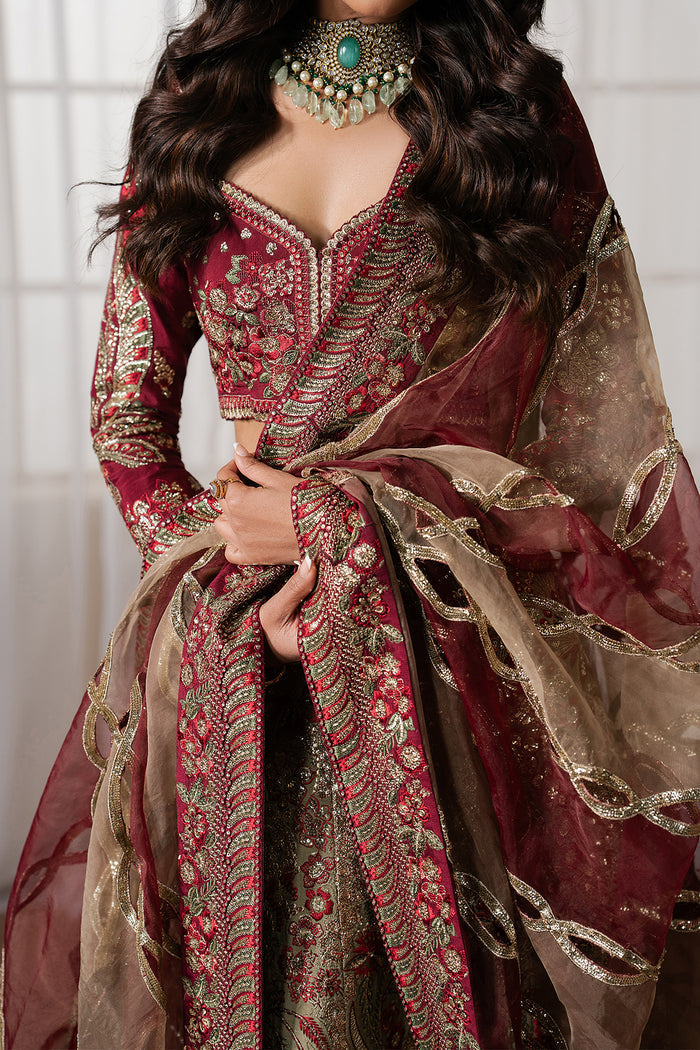 Ayzel | Qurbat Silk Festive 26 | Mulaaqaat - Formal Dress - available at Maria Faisal in UK and USA.