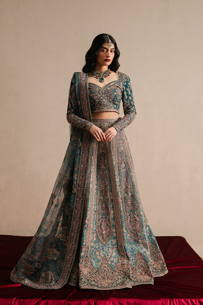 Ayzel | Qurbat Silk Festive 26 | Tassavur - Formal Dress - available at Maria Faisal in UK and USA.