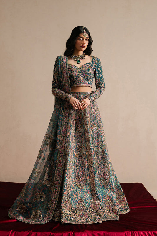 Ayzel | Qurbat Silk Festive 26 | Tassavur - Formal Dress - available at Maria Faisal in UK and USA.