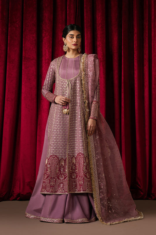 Ayzel | Qurbat Silk Festive 26 | Humnishin - Formal Dress - available at Maria Faisal in UK and USA.