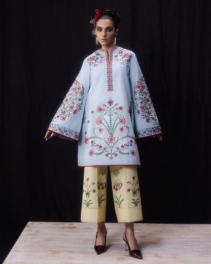 Jugnu | Pret SS26 | Ditya - Luxury Dress - available at Maria Faisal in UK and USA.