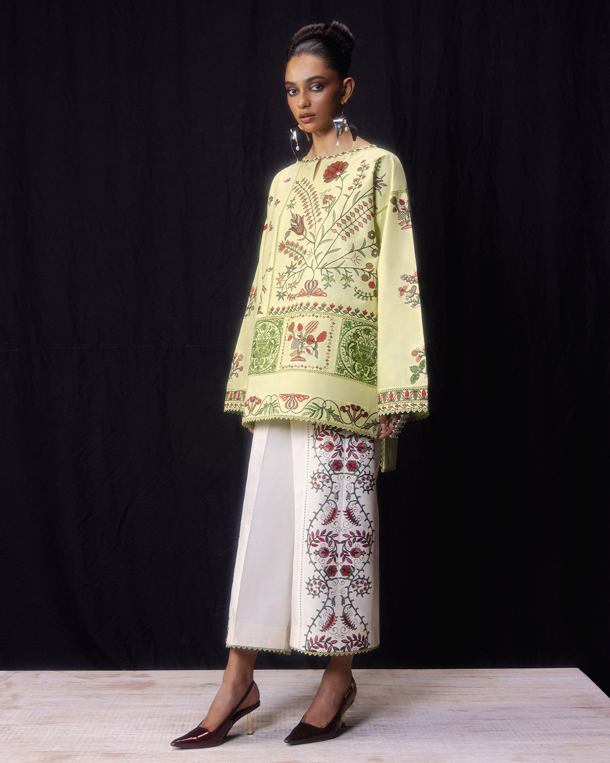 Jugnu | Pret SS26 | Juhi - Luxury Dress - available at Maria Faisal in UK and USA.