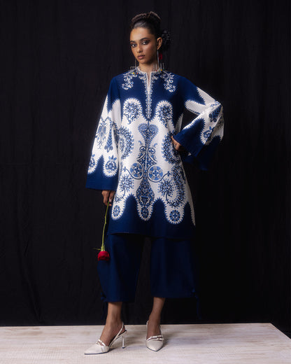Jugnu | Pret SS26 | Deenah - Luxury Dress - available at Maria Faisal in UK and USA.