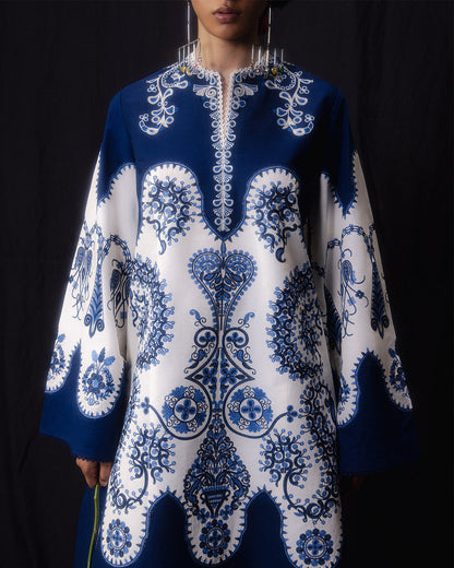 Jugnu | Pret SS26 | Deenah - Luxury Dress - available at Maria Faisal in UK and USA.