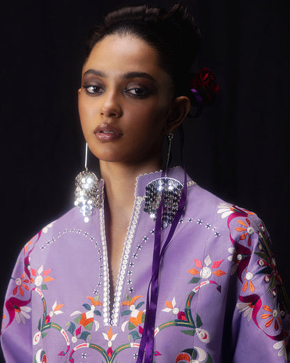 Jugnu | Pret SS26 | Naira - Luxury Dress - available at Maria Faisal in UK and USA.