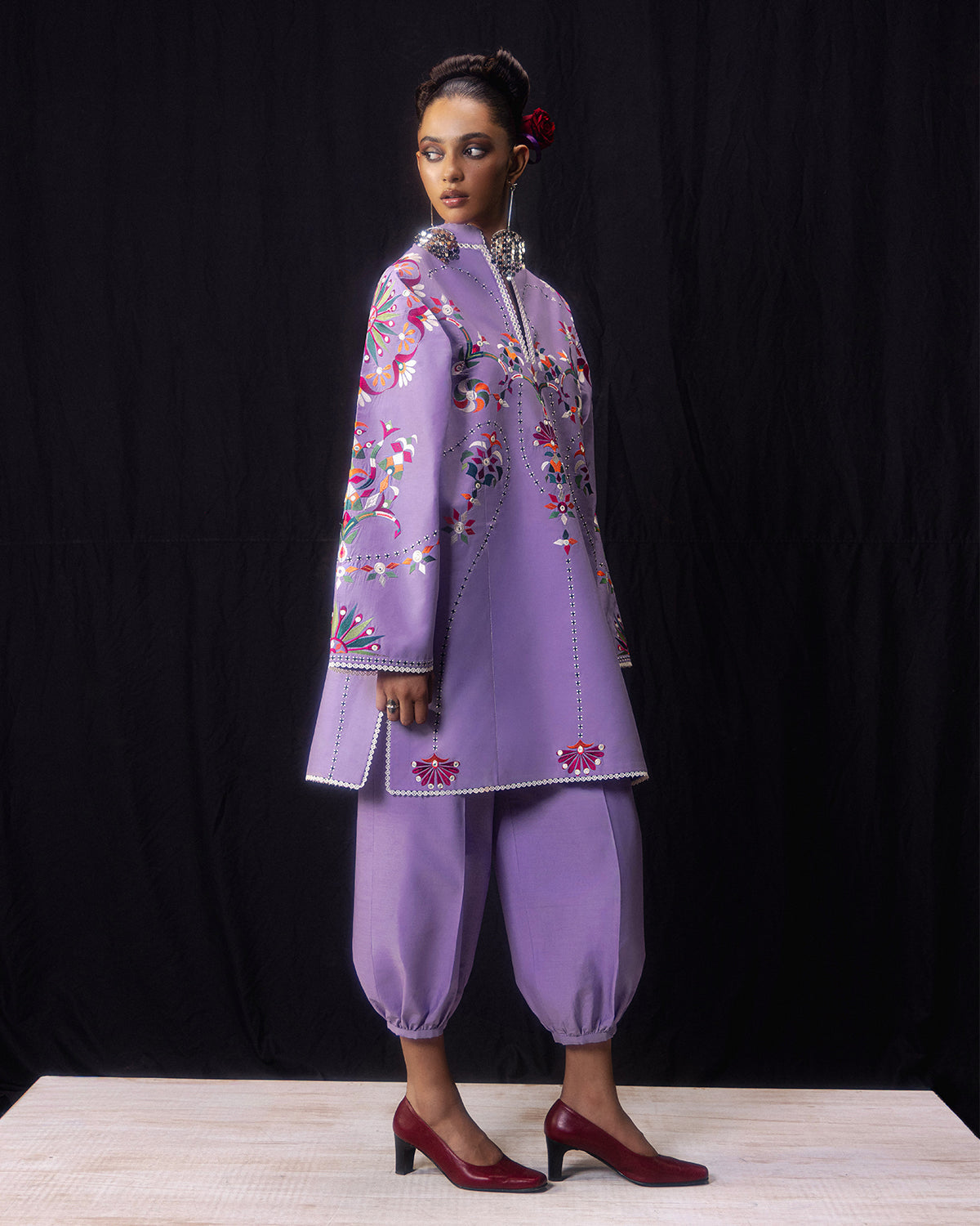 Jugnu | Pret SS26 | Naira - Luxury Dress - available at Maria Faisal in UK and USA.