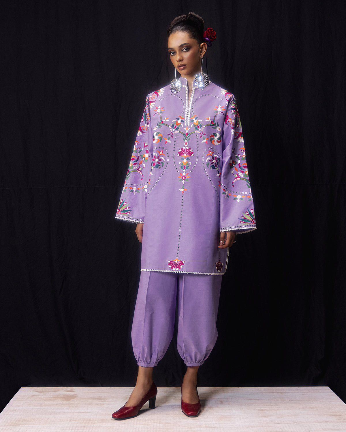 Jugnu | Pret SS26 | Naira - Luxury Dress - available at Maria Faisal in UK and USA.