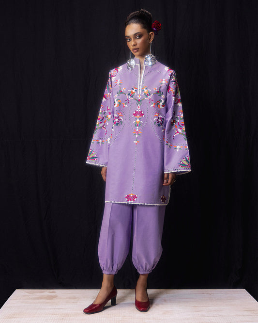 Jugnu | Pret SS26 | Naira - Luxury Dress - available at Maria Faisal in UK and USA.