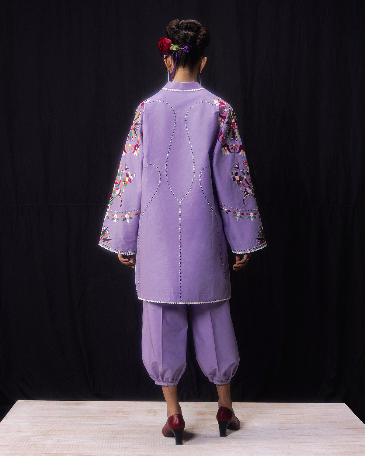 Jugnu | Pret SS26 | Naira - Luxury Dress - available at Maria Faisal in UK and USA.