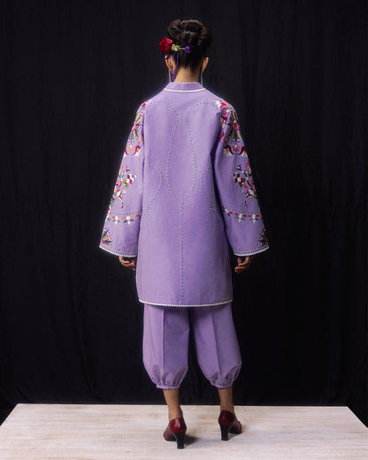Jugnu | Pret SS26 | Naira - Luxury Dress - available at Maria Faisal in UK and USA.