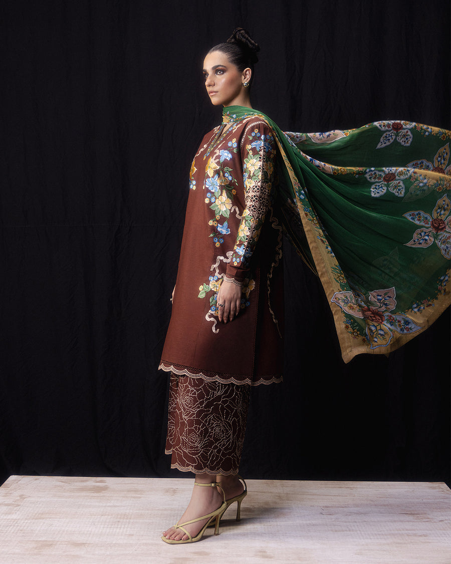 Jugnu | Pret SS26 | Seja - Luxury Dress - available at Maria Faisal in UK and USA.