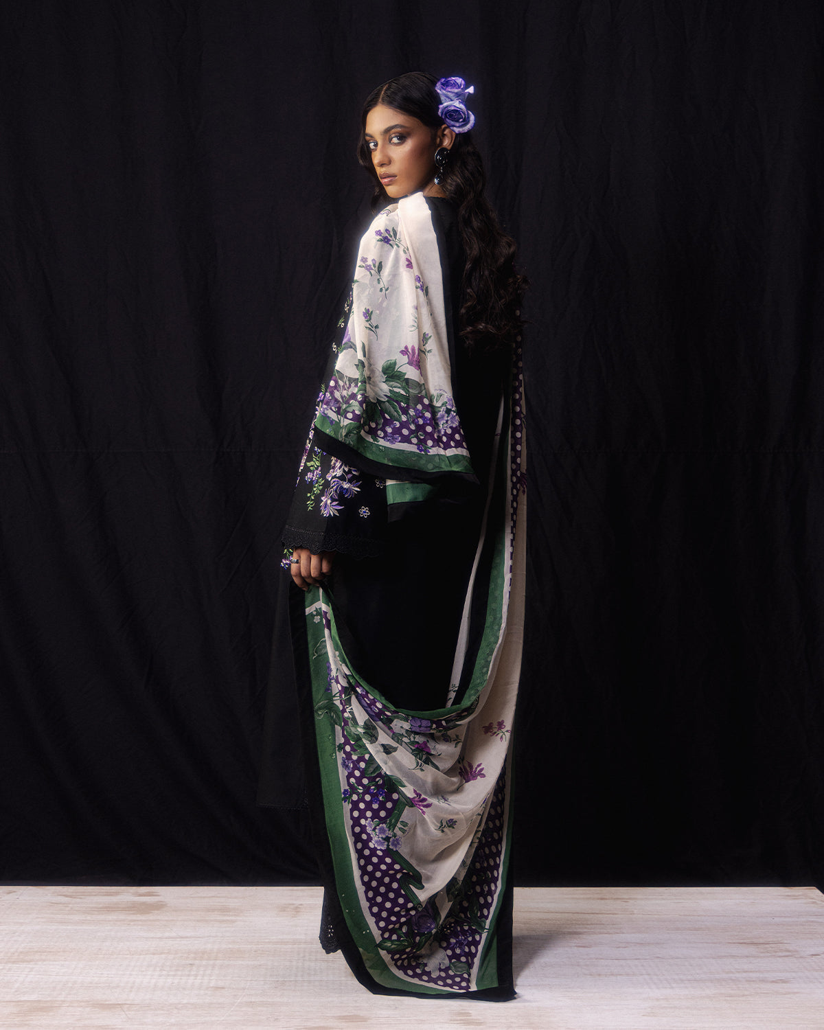 Jugnu | Pret SS26 | Avni - Luxury Dress - available at Maria Faisal in UK and USA.