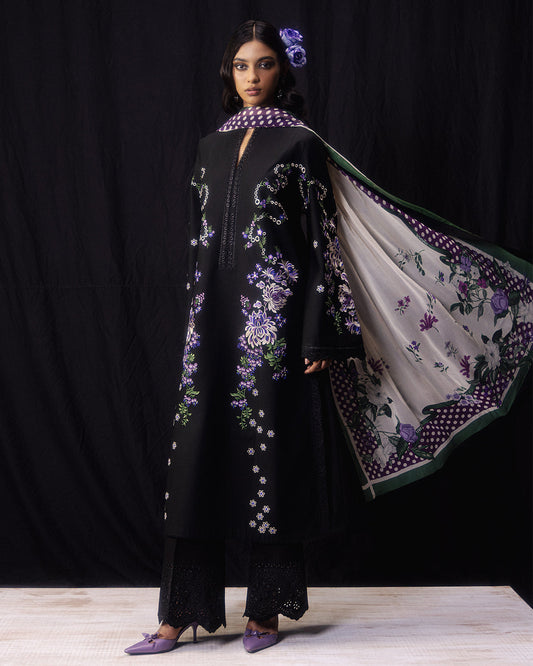 Jugnu | Pret SS26 | Avni - Luxury Dress - available at Maria Faisal in UK and USA.